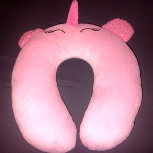 Infant neck support,  unicorn design